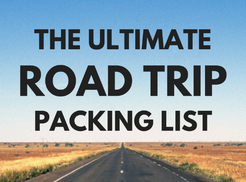 Free Road Trip Packing List Printable - Road Trip Checklist PDF